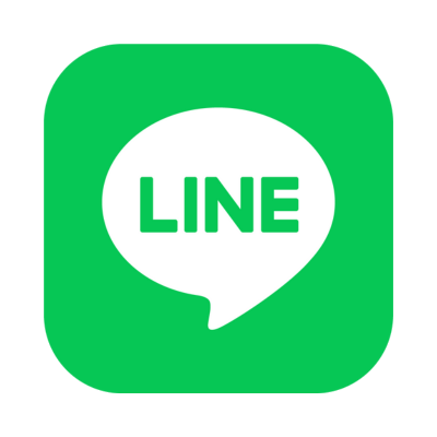 フッターLINE